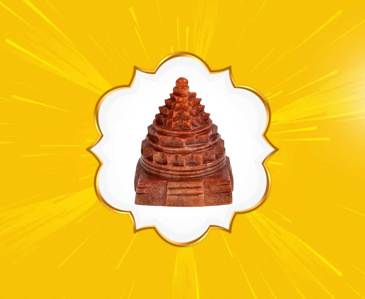 RED JADE SHREE YANTRA
